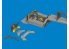 Eduard kit d'amelioration avion brassin Print 6481101 Cockpit Focke Wulf Fw 190A-6 Eduard 1/48