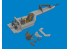 Eduard kit d'amelioration avion brassin Print 6481101 Cockpit Focke Wulf Fw 190A-6 Eduard 1/48