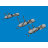 Eduard kit d'amelioration avion brassin Print 6481082 P-40 Bombes 250lb MC Britanniques Eduard 1/48