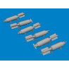 Eduard kit d'amelioration avion brassin Print 6481078 P-40 Bombes 30lb &agrave; fragmentation Eduard 1/48