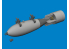 Eduard kit d'amelioration avion brassin Print 6481080 P-40 Bombe 500lb GP Britannique Eduard 1/48