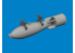 Eduard kit d'amelioration avion brassin Print 6481081 P-40 Bombe 250lb Mk.1 Britannique Eduard 1/48
