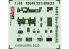 Eduard Space décalques 3D 3DL48221 A6M5 Zero (Mitsubishi) Fine Molds 1/48