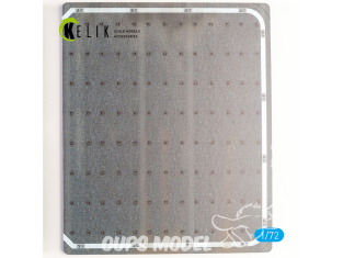 Kelik KS72074 Porte-avions C-550 ITS Cavour de la marine italienne, type 2, base 3 mm 180 x 214 mm 130 g 1/72