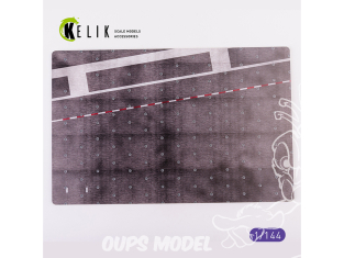 Kelik KS14404 CVN 78 Gerald Ford Type 2 - Base - Acrylique 3 mm (280 x 180 mm) (170 g) 1/144