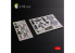 Kelik Decals 3D K48089 Autocollants 3D intérieurs du F-4J "Phantom II" pour kit Academy 1/48