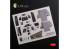 Kelik Decals 3D K48089 Autocollants 3D intérieurs du F-4J "Phantom II" pour kit Academy 1/48