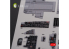 Kelik Decals 3D K48089 Autocollants 3D intérieurs du F-4J "Phantom II" pour kit Academy 1/48