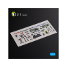Kelik Decals 3D K72114 D&eacute;calcomanies 3D int&eacute;rieures Hurricane Mk IIC pour kit Arma Hobby 1/72