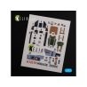 Kelik Decals 3D K72119 D&eacute;calcomanies 3D int&eacute;rieurs Mirage 2000C pour kit ModelSvit 1/72
