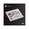 Kelik Decals 3D K72134 Ki-84 Hayate D&eacute;calcomanies 3D int&eacute;rieures pour kit Arma Hobby 1/72