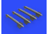 Eduard kit d'amelioration brassin 672187 Missiles R-13M pour MiG-21 1/72