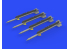 Eduard kit d'amelioration brassin 672237 Missiles R-3R pour MiG-21 Eduard 1/72