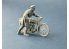 Copper State Models F35-062 Un estafette britannique poussant sa moto 1/35