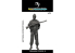 Blacksnake Model figurine K-03 Soldat Commando Kieffer figurine 3 Tireur d'élite 1/35