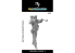 Blacksnake Model figurine K-14 Soldat Commando Kieffer figurine 14 Fusilier Trépied Vickers 1/35