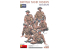 Mini Art maquette militaire 35496 Fantassin britanniques sur chars nord-ouest de l'Europe Têtes en résine 1/35