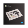 Kelik Decals 3D K72132 UH-2C SEASPRITE - d&eacute;calcomanies 3D int&eacute;rieures pour kit Clear Prop 1/72