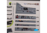 Kelik Decals 3D K72153 Hawker Sea Fury FB.11 Décalcomanies 3D intérieures pour kit Trumpeter 1/72