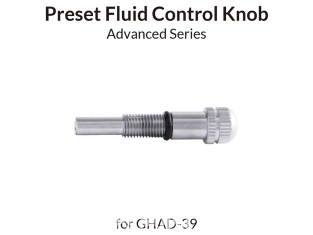 Gaahleri aérographe 41109 Bouton de contrôle de fluide préréglé pour GHAD-39