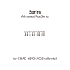 Gaahleri a&eacute;rographe 41260 Ressort pour GHAD-68 / GHAC-Swallowtail Advanced / Ace Series