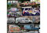 Alexen Models AJ0055 Pochoir graffitis petite et grande taille Type D 1/35