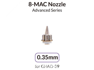 Gaahleri aérographe 40379 Buse 8-MAC 0,35mm pour GHAD-39
