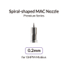 Gaahleri a&eacute;rographe 40935 Buse MAC 0,2mm pour GHPM-Mobius Premium Series