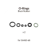 Gaahleri a&eacute;rographe 40805 Joints toriques noirs pour GHAD-68