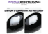 Gaahleri GM-MS06 Marqueur acrylique Noir zirconium Série métallique