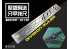 Alexen Models AJ0090 Pochoir Gundam Craftsman 13 en 1, reconstruction complète des détails, ligne d'assistance, règle divisée