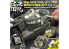Alexen Models AJ0114 Pochoir d'assistant de vieillissement rapide type D Trace de grattage, trace de rayure 1/35