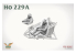 Takom maquette avion 32001W Big Box Horten Ho 229 - Horten Ho 229A + Horten Ho 229B 1/32 + Figurine pilote 1/16 Edition Limitée