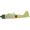 Eduard Express Mask JX335 Marquage national A6M2 Zero Tamiya 1/32
