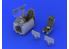 Eduard kit d'amelioration avion brassin 648185 Intérieur gris MiG-21PFM Eduard 1/48