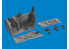 Eduard kit d'amelioration avion brassin Print 6481096 Cockpit P-40E Eduard 1/48