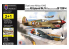 KP Model kit avion KPM7207 Duel pour l'Afrique 1942 Kittyhawk Mk.1A Et bf109F-4 1/72