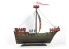Zvezda maquette bateau 9038 Navire Anglais "THOMAS" 1/72