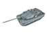 DAS WERK maquette militaire DW16024 Char de combat principal allemand Leopard 2 A7V 1/16