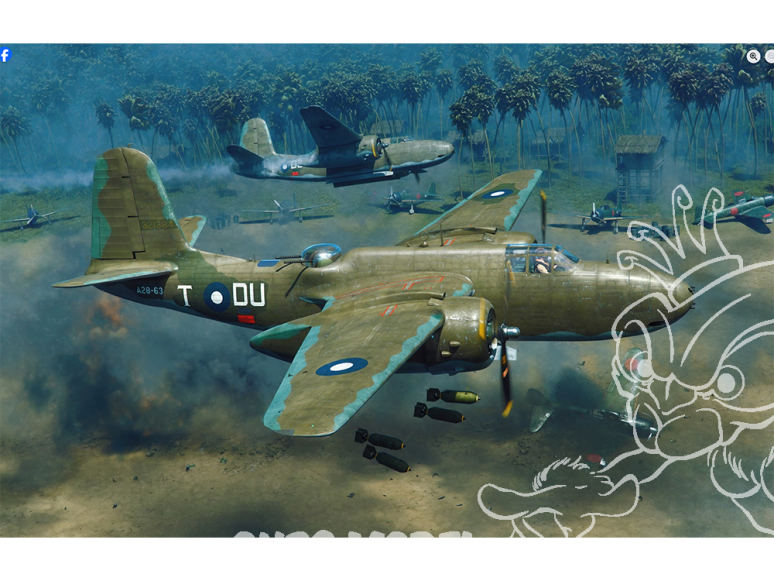 HK Models maquette avion 01E042A Douglas A-20G Havoc RAAF Master Edition 1/32