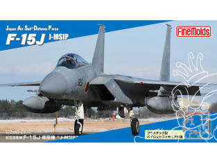 Fine Molds avion FF02 Chasseur F-15J « J-MSIP » des Forces aériennes d'autodéfense japonaises avec pilote 1/72