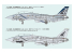 Fine Molds avion FF01 F-14B Tomcat™ de l'US Navy VF-143 Pukkin Dogs 1/72