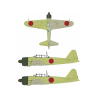 Eduard Express Mask JX337 Marquage national A6M5 Zero Tamiya 1/32