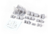 EDUARD kit d'amélioration Brassin Print 635039 Equipement radio Sd.Kfz. 251/6 Ausf.C Dragon 1/35