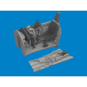 Eduard kit d'amelioration avion brassin Print 6481124 Cockpit avec si&egrave;ge Late P-40E Eduard 1/48