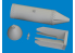Eduard kit d'amelioration avion brassin Print 6481121 Bombe Japonaise 800kg 1/48