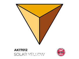 Ak interactive peinture acrylique 3G AK17012 JAUNE SOLAIREQUICK GEN COLOR 18ml