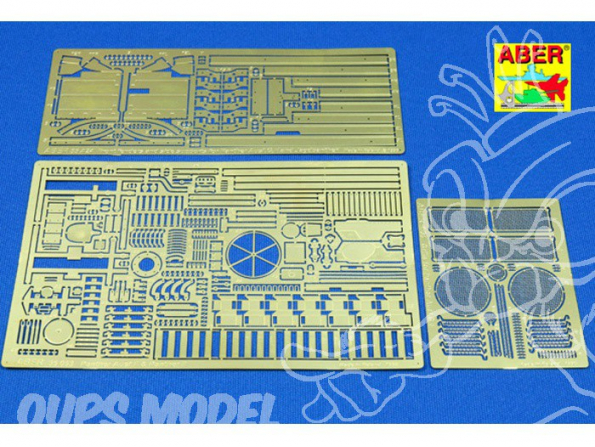 Aber 35053 kit amelioration pour Panther ausf.E et Panther II de Dragon 1/35