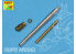 Aber 72L55 fut de canons 105mm L/28 avec bouche et frein pour LeFH 18M2 et Wespe Sd.Kfz.124 1/72