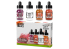Green Stuff 13346 Set d'encres acryliques Sunset Opaque 4 pots
